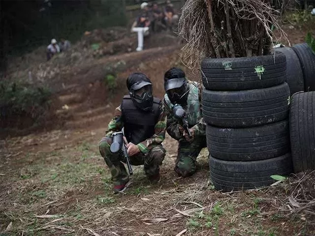 Paintball di Puncak Bogor 6